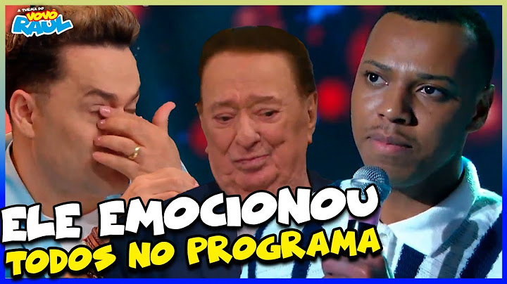 MATHIAS RODRIGUES CANTA MÚSICA DE JURADO E EMOCIONA NO O PRÓPRIO NO SHADWO BRASIL GOSPEL DO RAUL GIL