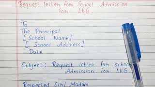 sample of letter to school principal requesting for admission