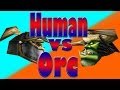 Warcraft 3 - Human vs Orc Showdown (6v6 #6)