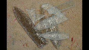 Pressure Flaking 101 - Running a flake on Plate Glass