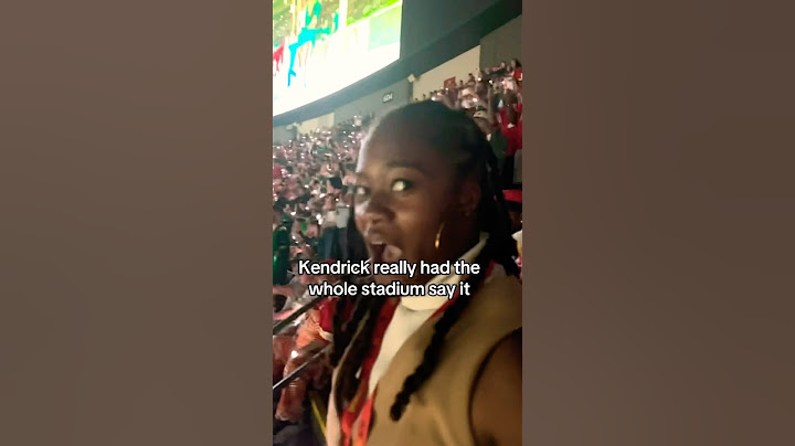 Everyone at Super Bowl screamed ‘A MINOR’ during Kendrick Lamar’s Not Like Us 😳 #kendricklamar #nfl