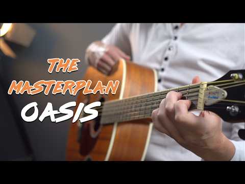 OASIS "The Masterplan" Guitar Lesson + Tutorial