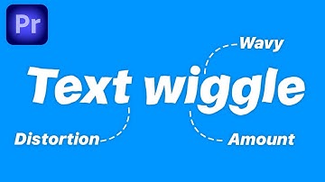 How To Make Text Wiggle Effect in Premiere Pro