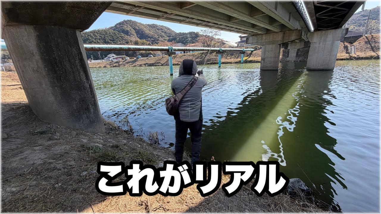経験値のない場所でデカバスだけを求めた真剣なバスフィッシング
