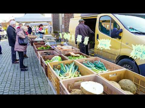 L’inauguration du nouveau marché de Sainte Marguerite a Comines France 2022