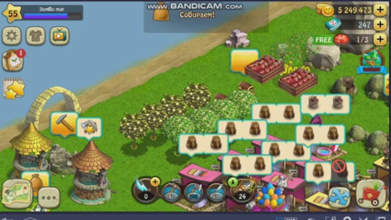 Карта грот зомби ферма мобильная версия