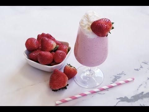 strawberry-milkshake-english-||-refreshingly-cold-summer-drink