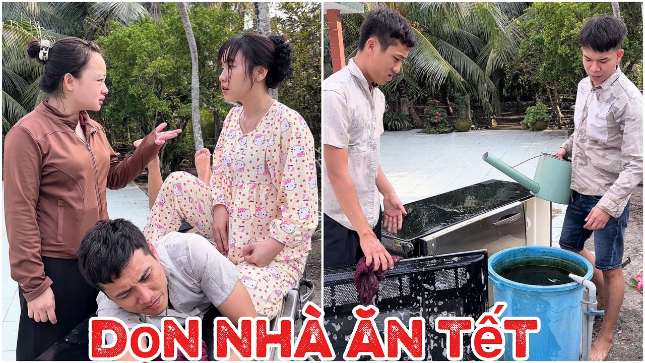 Dọn nhà ăn Tết