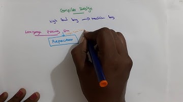 Introduction to Compiler Design, Language Processing System in Tamil