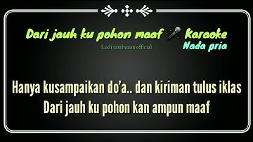 Karaoke Dari jauh ku pohon maaf@Lodi Tambunan official
