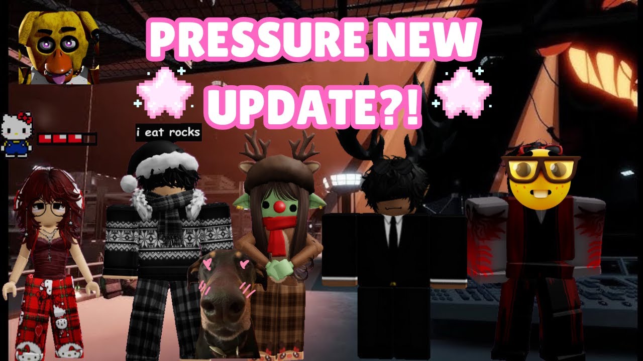 PRESSURE UPDATE WITH FRIENDS?! ||| ROBLOX FUNNY MOMENTS - YouTube