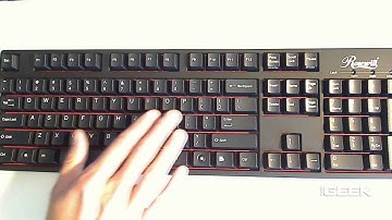 Rosewill RK-9000 Mechanical Keyboard Review