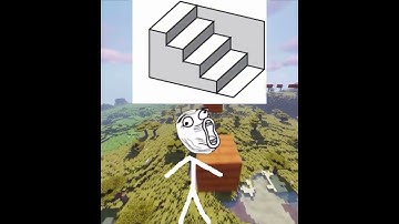 Stair case optical allusion! Did you find it? #allusions #shorts #pngtuber