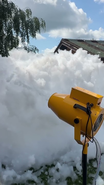 Пенная пушка пенное шоу - YouTube