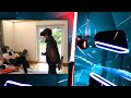 Tubbo Masters Beat Saber w/ Ranboo!