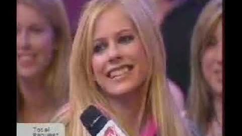 Avril Lavigne Interview 2005