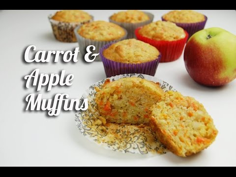 Video: Fruit And Vegetable Baked Goods: Apple And Carrot Muffins. Recipe With Photo