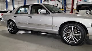 2007 Mercury Grand Marquis 26k Miles  Redline Oil Change and Mustang Gt Rims