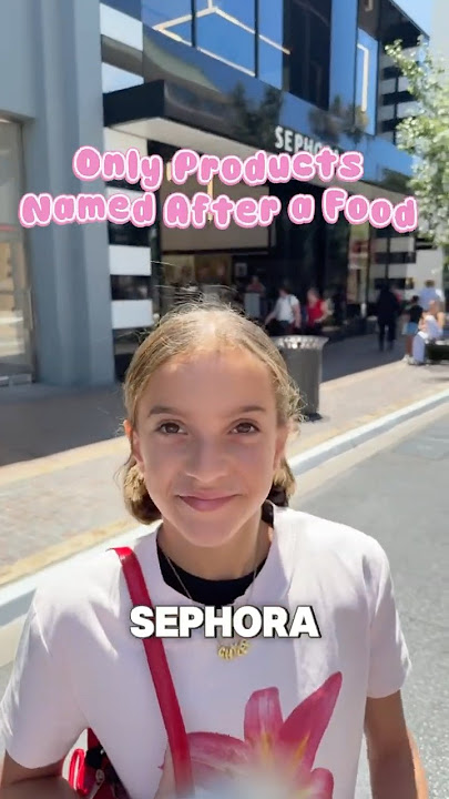 And now I’m hungry! 😂 #sephora #haul #shopping #shoppinghaul