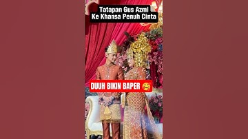 Khansa Salting DiTatap Gus Azmi 🤭 #gusazmi #azmiaskandar #shorts