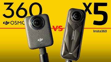 【どっちにする？】Insta360 X5 vs DJI Osmo 360 徹底比較 360度カメラ