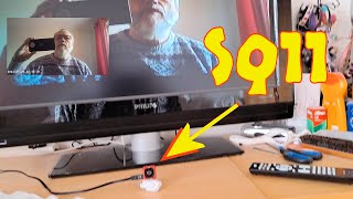 SQ11 using TV out lead Plus Video and Photo recording