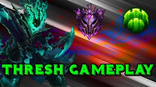 S13 Thresh Support Gameplay vs Karma - League of Legends [FULL GAME]