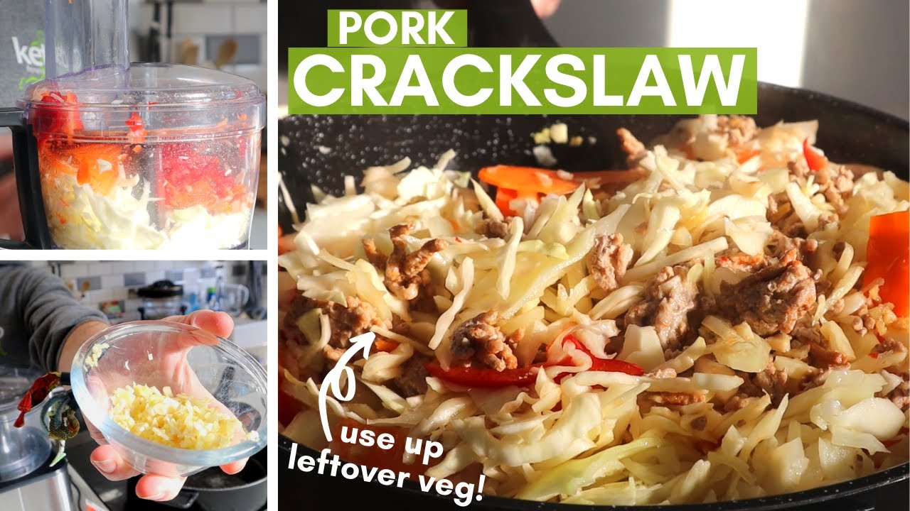 Easy Crackslaw Recipe: Best way to use up leftover veg! - YouTube