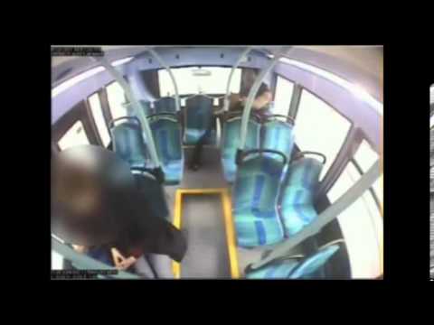  passenger is strangled with a scarf on a London bus.