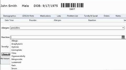 Maintain Active Medication List