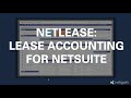 Netlease  votre logiciel de comptabilit de location netsuite nouvelle norme fasb  ifrs 16  asc 842