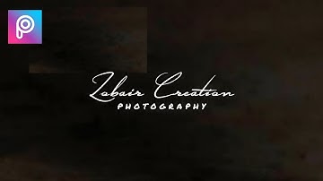 How to Create Your Own Signature Photography Logo in PicsArt | Logo Design Process