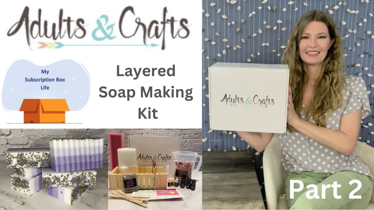 Layered Soap Kit – Adults and Crafts