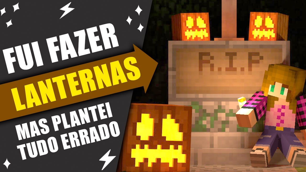 Minecraft: Plantação de Abóboras (Pumpkins)