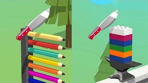 Slice it All 🔪 All Levels 💥 GamePlay Satisfying ios android game Game walkthrough