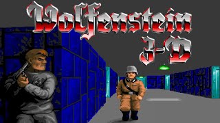 WOLFENSTEIN 3D Full Game Walkthrough - No Commentary (Wolfenstein 3D Full Gameplay Walkthrough)