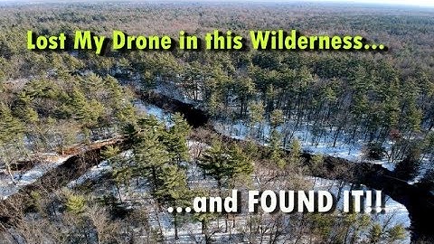 Crashed and Lost Drone in Wilderness...INSANE FIND!  |  DJI Spark