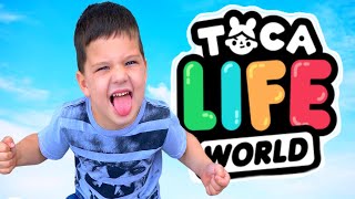 CALEB APP REVIEWS | Toca Life WORLD| Pretend Play DRESS up in TOCA with Mommy! screenshot 1