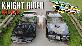 Smokey And The Bandit Trans Am  vs KITT Knight Rider  MOVIE CARS