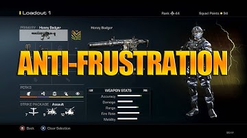 The Anti-Frustration Class Set Up (Call of Duty Ghosts Class Set Up)