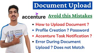 Accenture Document Upload Step by Step| Complete Insufficiency Task | Accenture Results 2021