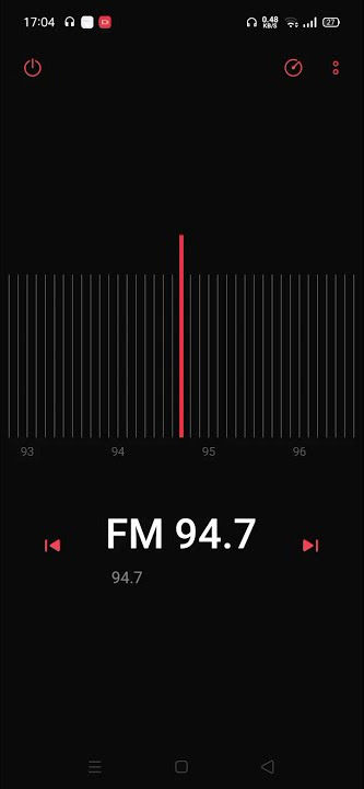MG Radio Jakarta FM 94.7 Mhz (New radio station in Indonesia) recording test