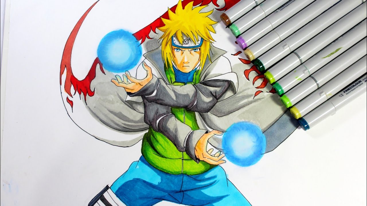 COMO DIBUJAR A MINATO NAMIKAZE | DRAWING MINATO NARUTO SHIPPUDEN |  FERNANDOARTIST - thptnganamst.edu.vn