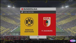 Borussia Dortmund vs FC Augsburg (HIGHLIGHTS)