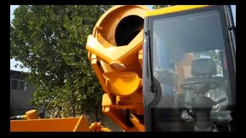 China ADDFORCE LT3500 mobile self-loading concrete mixer