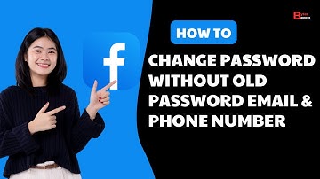 How To Change Facebook Password Without Old Password Email And Phone Number If Forgotten 2024