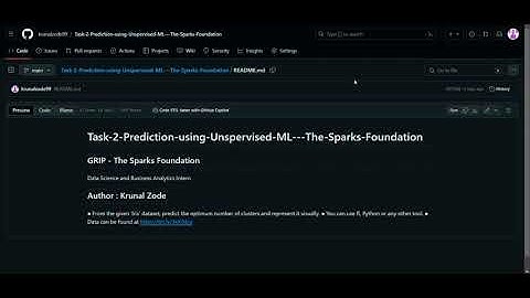 Prediction using Unsupervised ML - The Sparks Foundation #GRIPMAR24 #thesparksfoundation