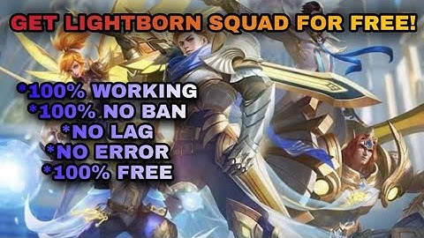 UNLOCK LIGHTBORN SQUAD FOR FREE!!! NO BAN, NO LAG, 100% WORKING! – kylng gaming