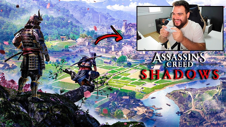 ASSASSIN'S CREED SHADOWS - Gameplay explorando o MUNDO ABERTO!