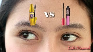 MAYBELLINE BLUE MASCARA REVIEW vlog